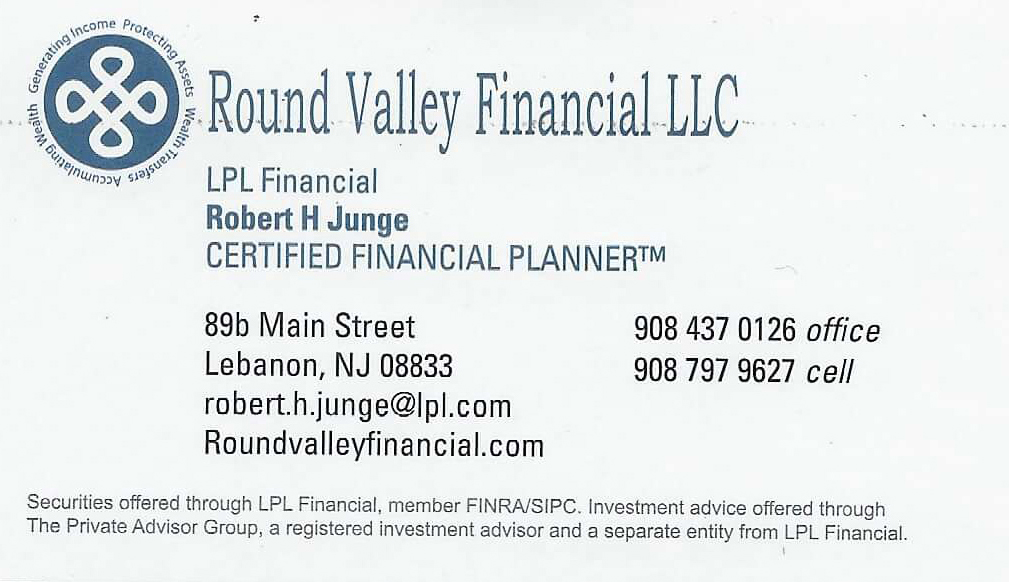 Round Valley Financial LLC (Robert Junge - LPL Financial)